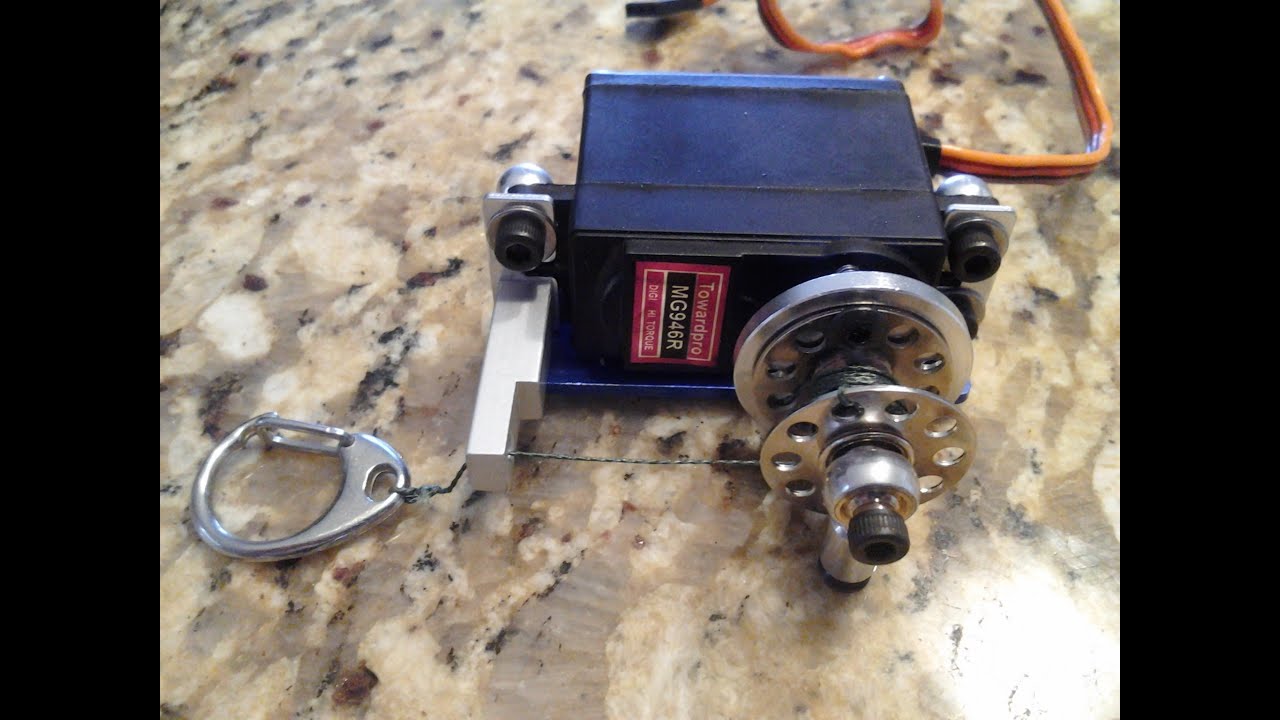 How to make a servo winch