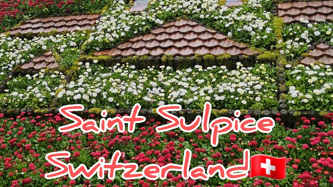 Saint Sulpice Switzerland 4K#swiss #lakegeneva#beautiful @WannafeelFamily