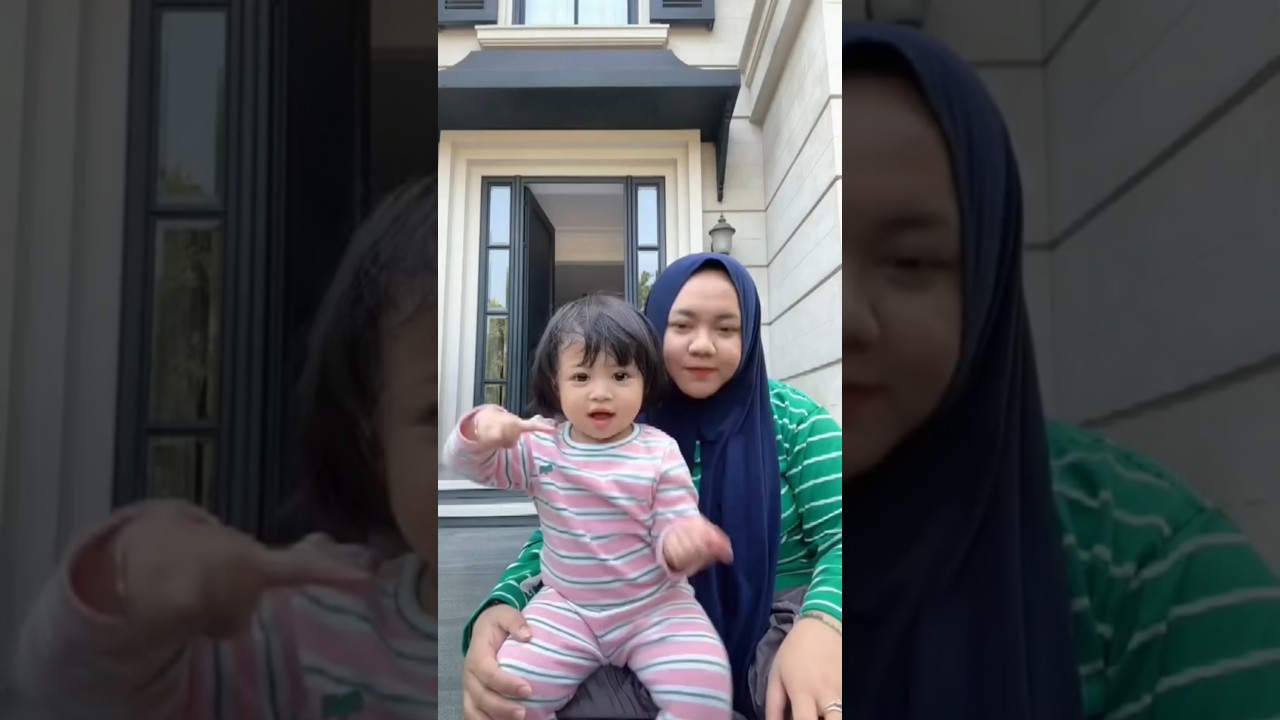 ADUDUDUH LILY PINTER TIKTOKAN SAMA MBAK LALA#babylily #raffinagita