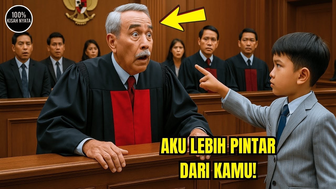 ANAK JENIUS INI MENANTANG HAKIM, APA YANG TERJADI SETELAHNYA AKAN MEMBUATMU MENANGIS