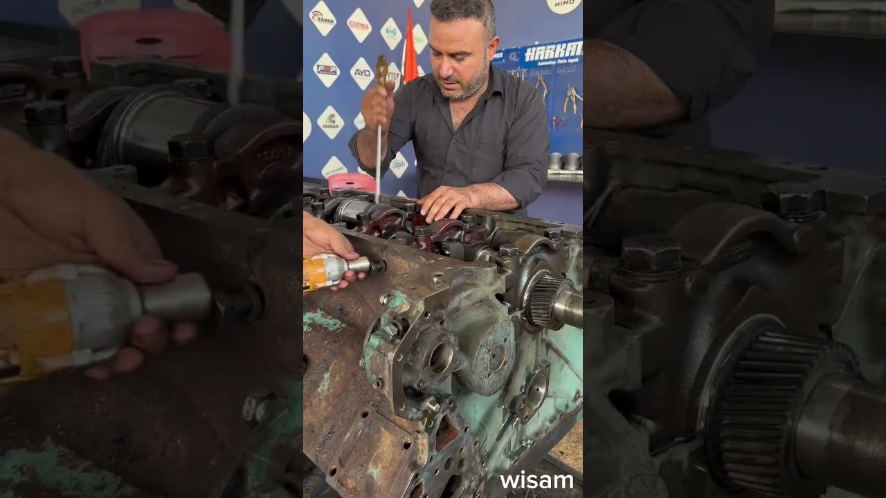 تعمير وشرح عن محرك سكانيا 06 رايمر مع وسام🥈الفيتر 🇮🇶 وشكرا لكم 💐⛓️‍💥🪛🔩🔨⛓️🔧⚙️🛠️🔗💞👍🎥💝✅ 