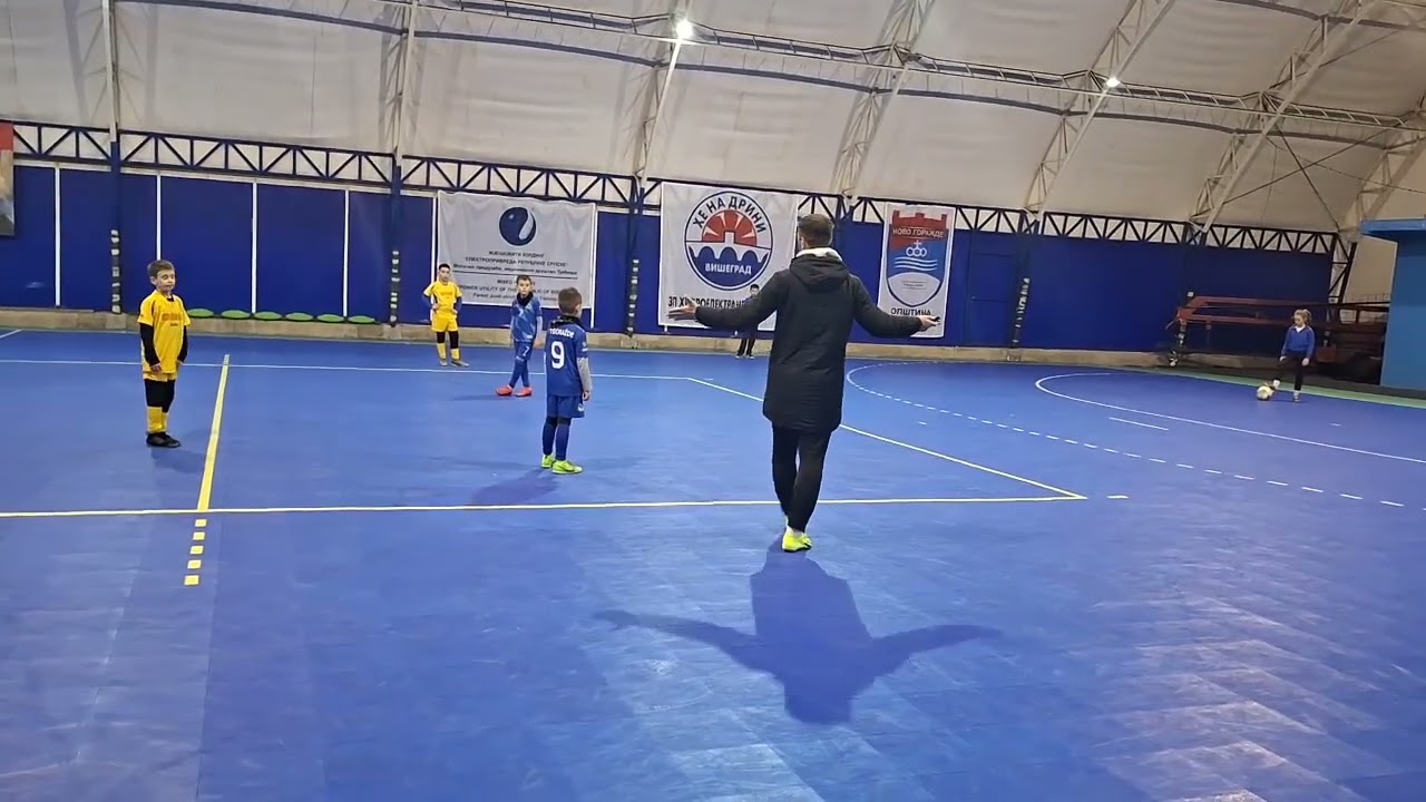 Individualni trening utakmica izmedju druge i trece grupe - trener Muhamed Zejnilhodzic