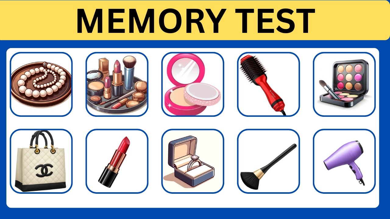 Memorize 12 Images in 10 Seconds 🧠 | Memory Game Challenge