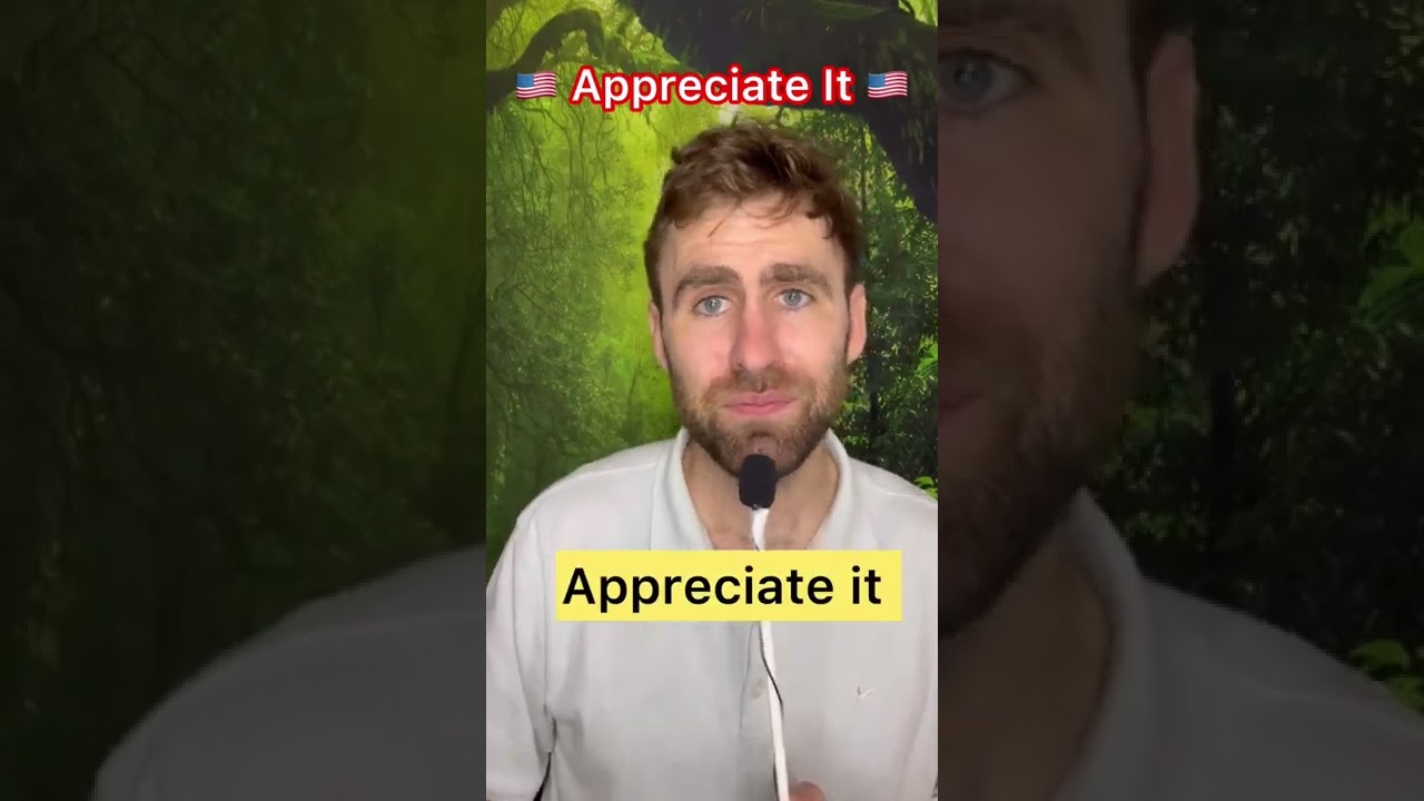 Jak poprawnie używać zwrotu &bdquo;Appreciate It&rdquo; w języku angielskim 🇺🇸 #szorty