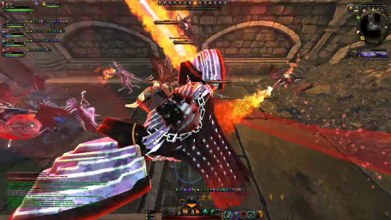 Neverwinter Barbarian Blademaster MLoMD first AoE section showcase