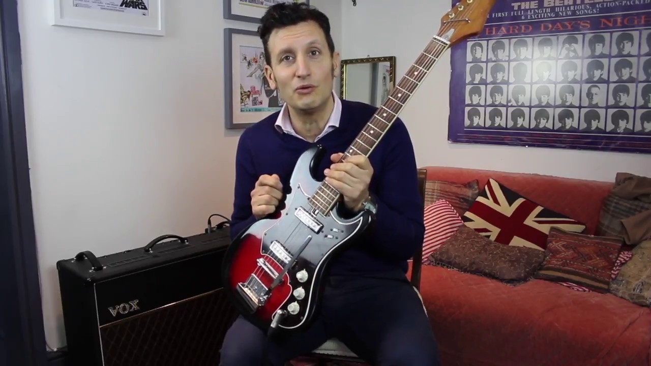 Tiesco Top 20 - vintage guitar review by Gavin Lazarus