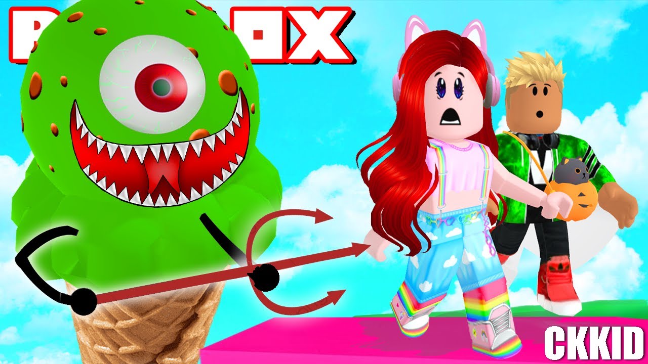 เอาชีวิตรอดจากร้านไอติมปีศาจ | Roblox Escape The Ice Cream Shop | CKKID