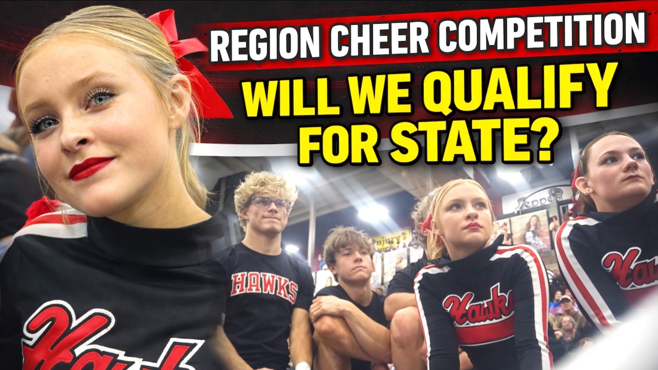 HIGH SCHOOL CHEER REGIONALS 2026! CAN NIKOI'S TEAM QUALIFY FOR STATE 3 YEARS IN A ROW?
