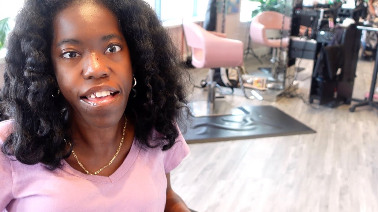 I WENT TO AN ALL PINK SALON!!! **SHOCKING RESULTS***
