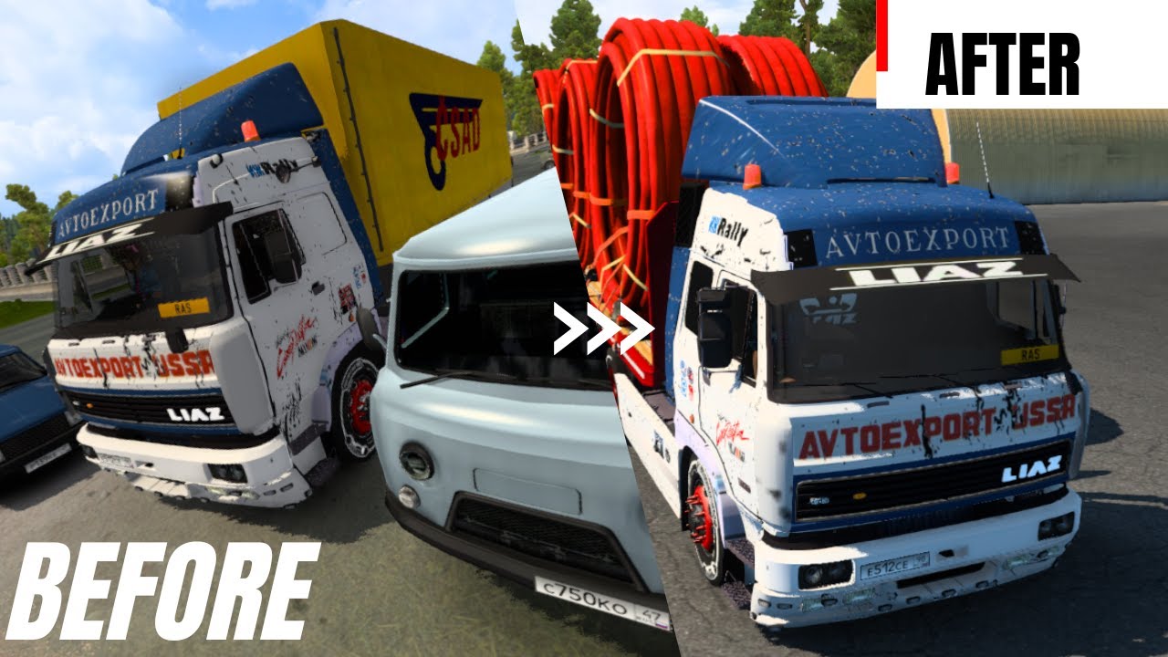 Restoring an Old Russian Truck | Euro Truck Simulator 2