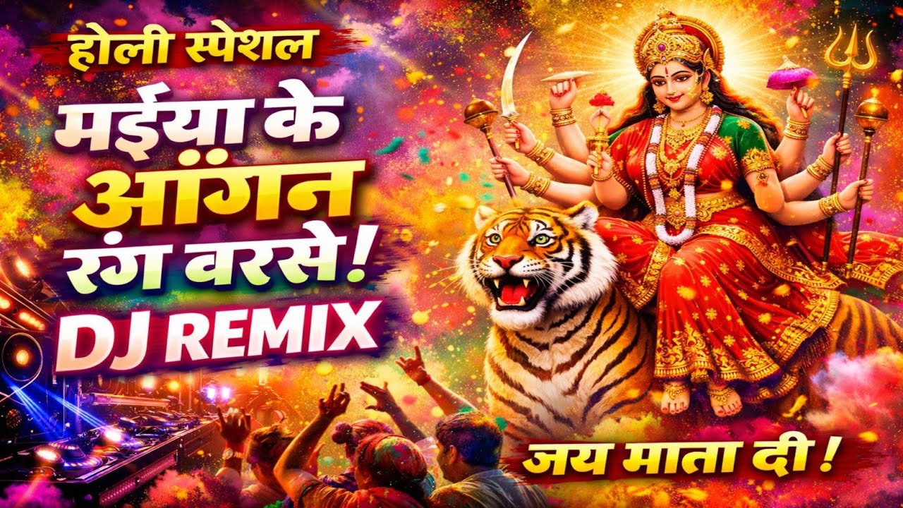 “मइया के आँगन रंग बरसे” 🎧🔥 Holi Special Song 
