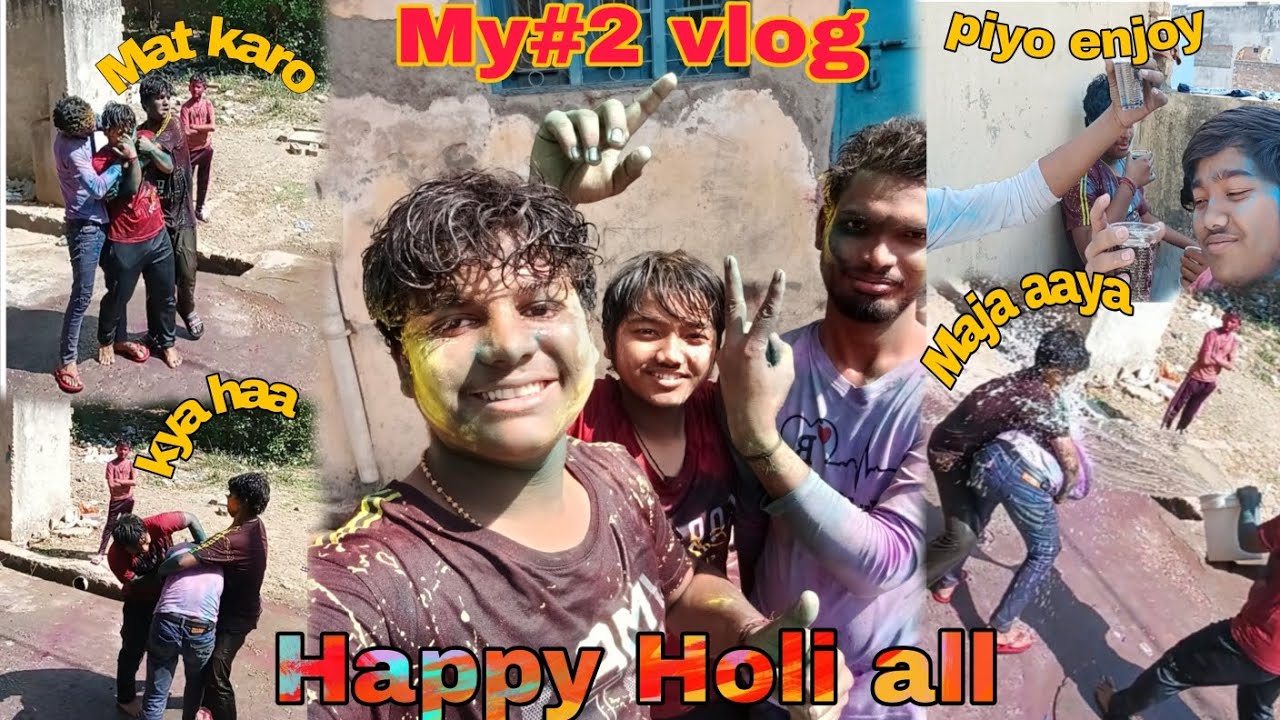 Holi Me kya ho gya 😭
