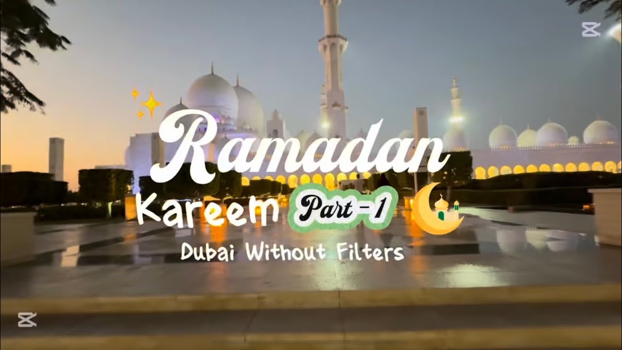 Iftar at Sheikh Zayed Grand Mosque - Part 1 | Ramadan Kareem 2026 🌙🕌 | Dubai Without Filters