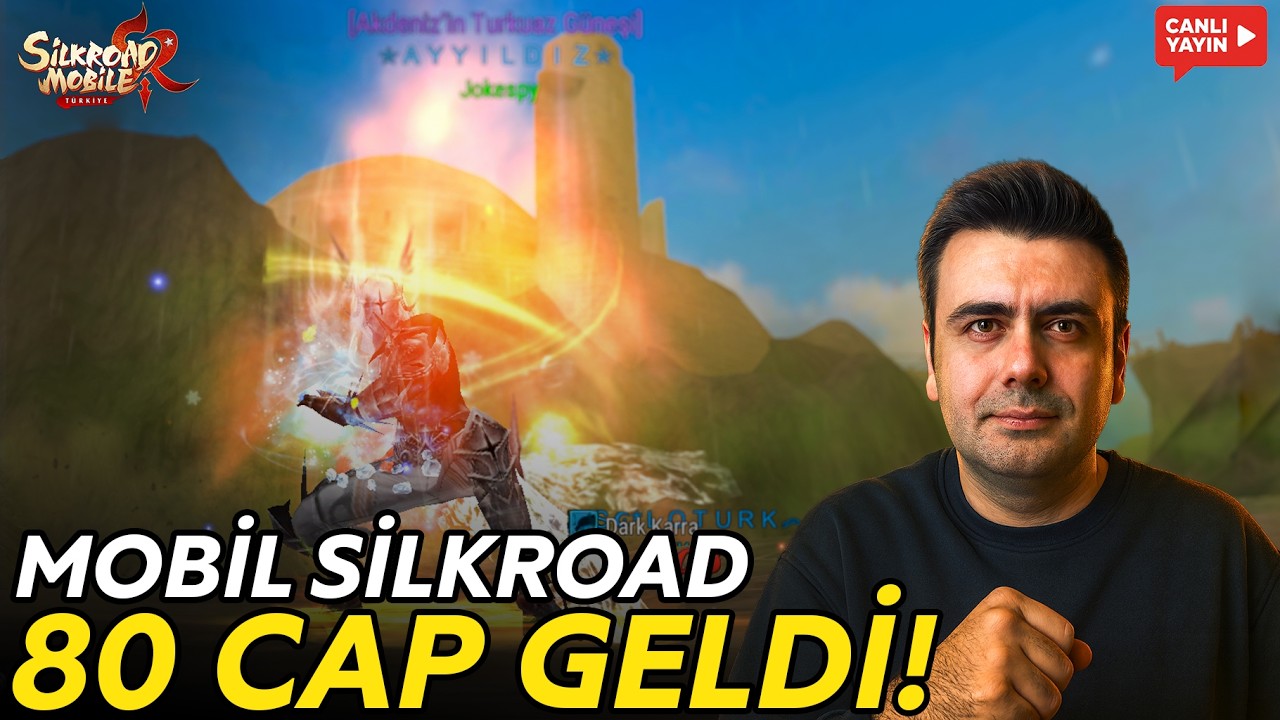🔵 MOBİL SİLKROAD 80 CAP GELDİ!✨ Silkroad Origin Mobile Türkiye 🔴!srom !kick
