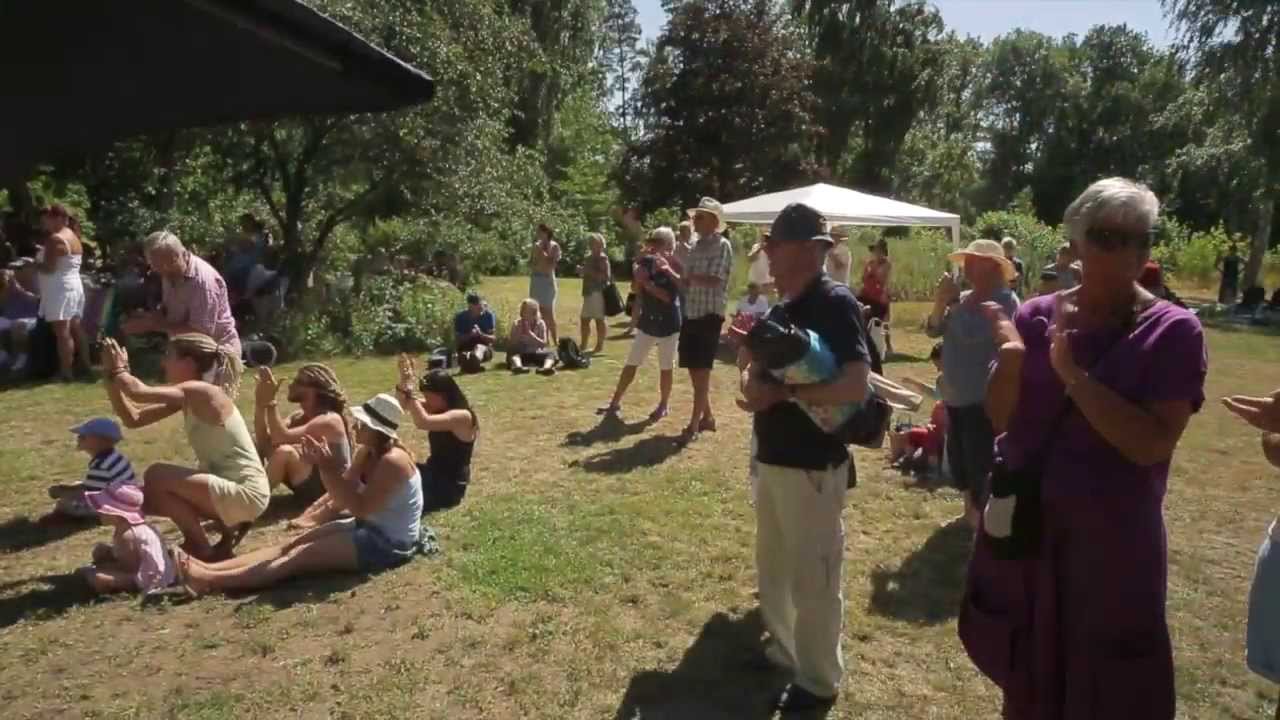 Ljungbackastämman folk festival in Ebbalycke Sweden. 21. July 2013, the first!