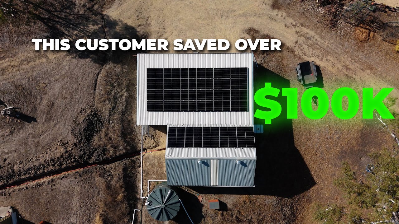 Off Grid Solar and Battery Install