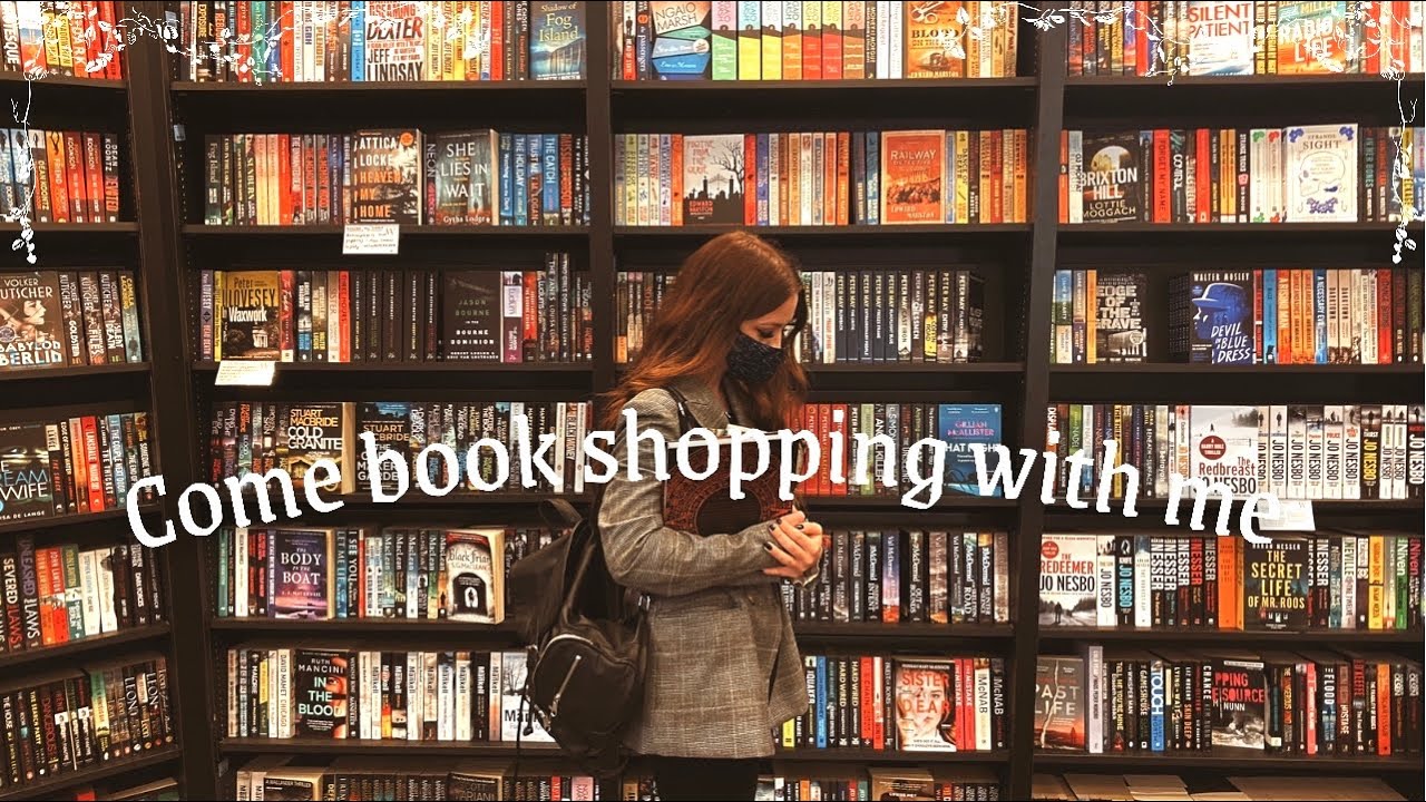 come book shopping with me + spooky haul 🍂