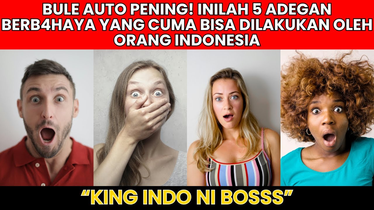 Cuma di Indonesia! Bule Akui Orang Kita Punya Cara Hidup yang Berbeda