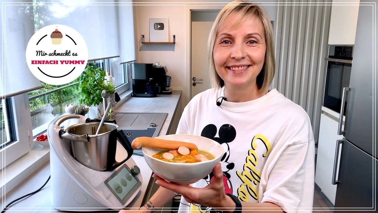 🇩🇰 DÄNISCHE Erbsensuppe 🥣 - Thermomix® Rezept