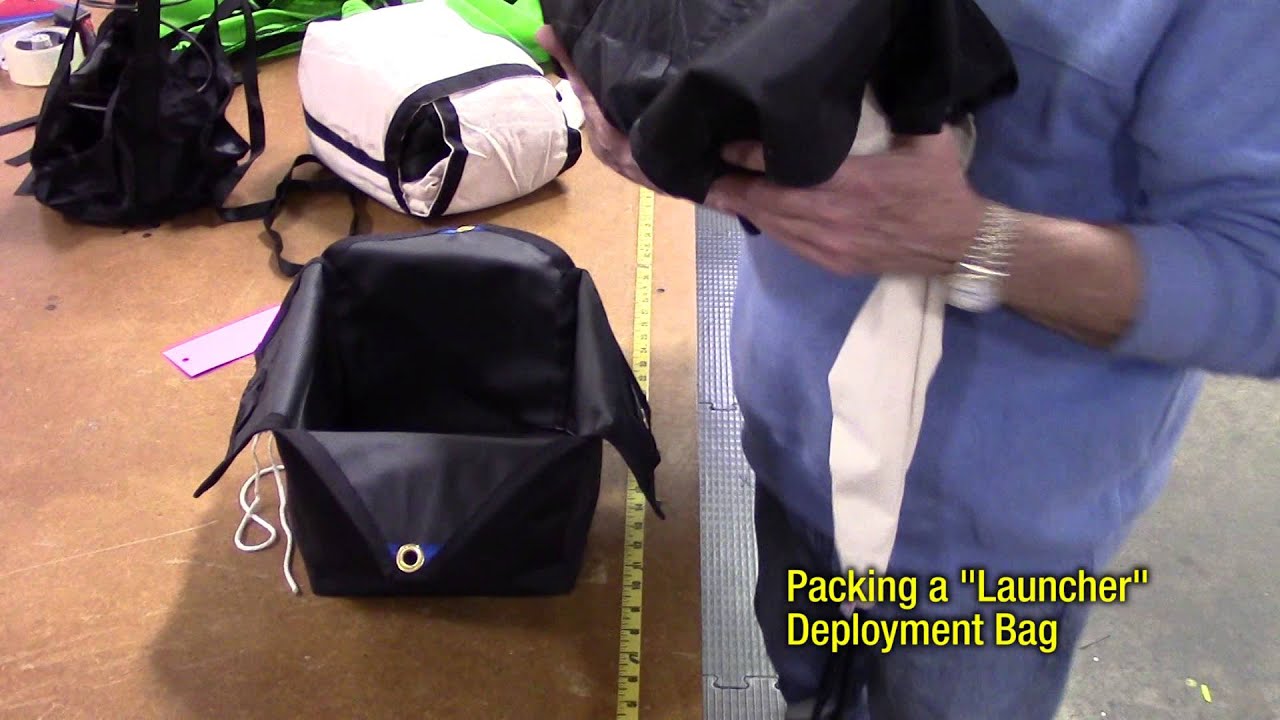 How to pack a drag chute by Stroud Safety