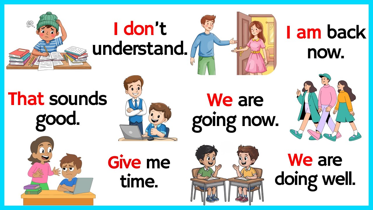 100 Common Daily Use English Sentences | Fun Learning Question Answers