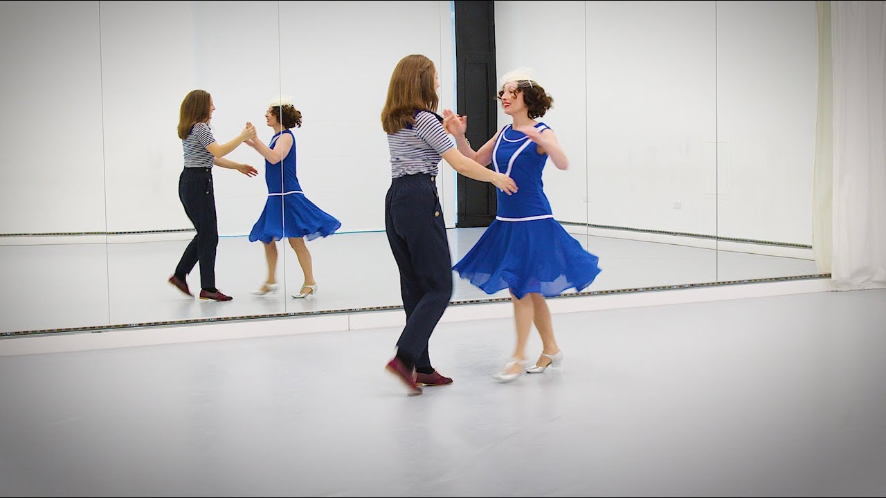 Learn this Partner Charleston Turning Sequence: MyCharleston