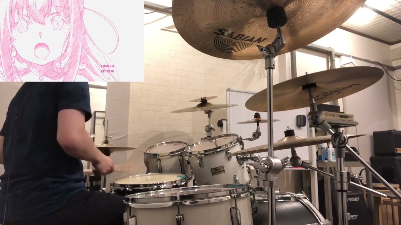 長瀬麻奈(CV.神田沙也加)/Precious(drum cover.)