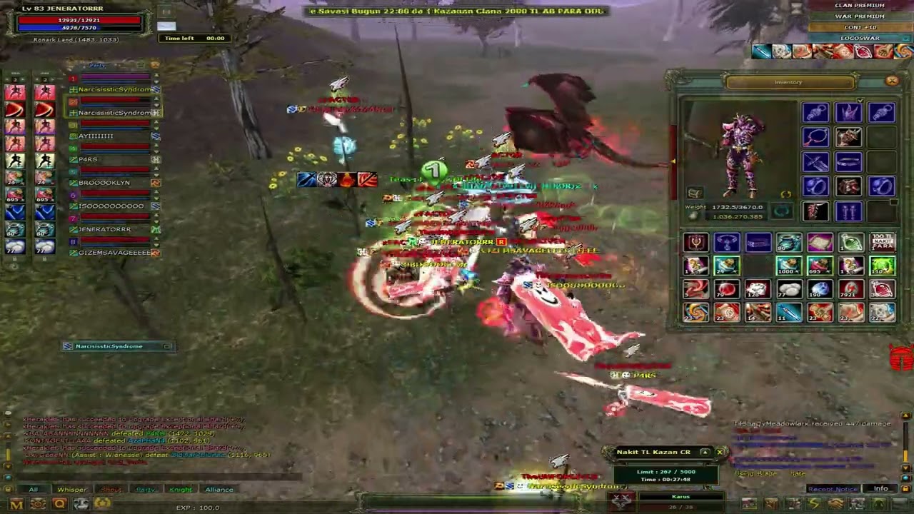 TheUNFORGIVEN vs xFACTOR #logoswar #knightonline  #homekoworld #ko4fun #realko #deathko