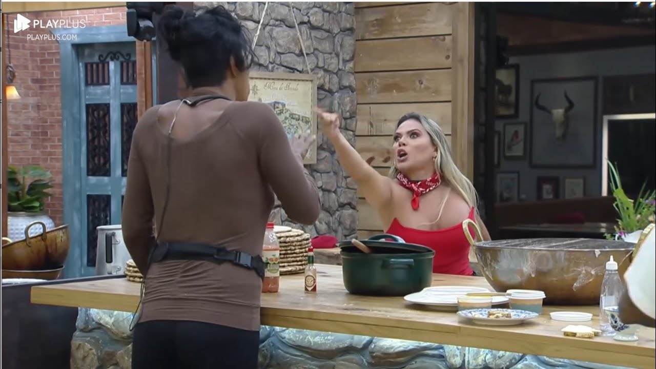 Kally se descontrola durante discussão intensa com Márcia e Jaque | A Fazenda 15
