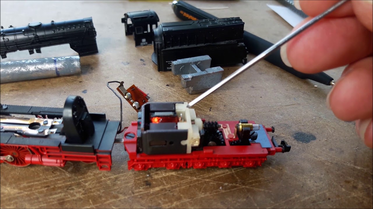 Modelleisenbahn, Neubau Digitalisierung BR 012 von FLM, mit D&H