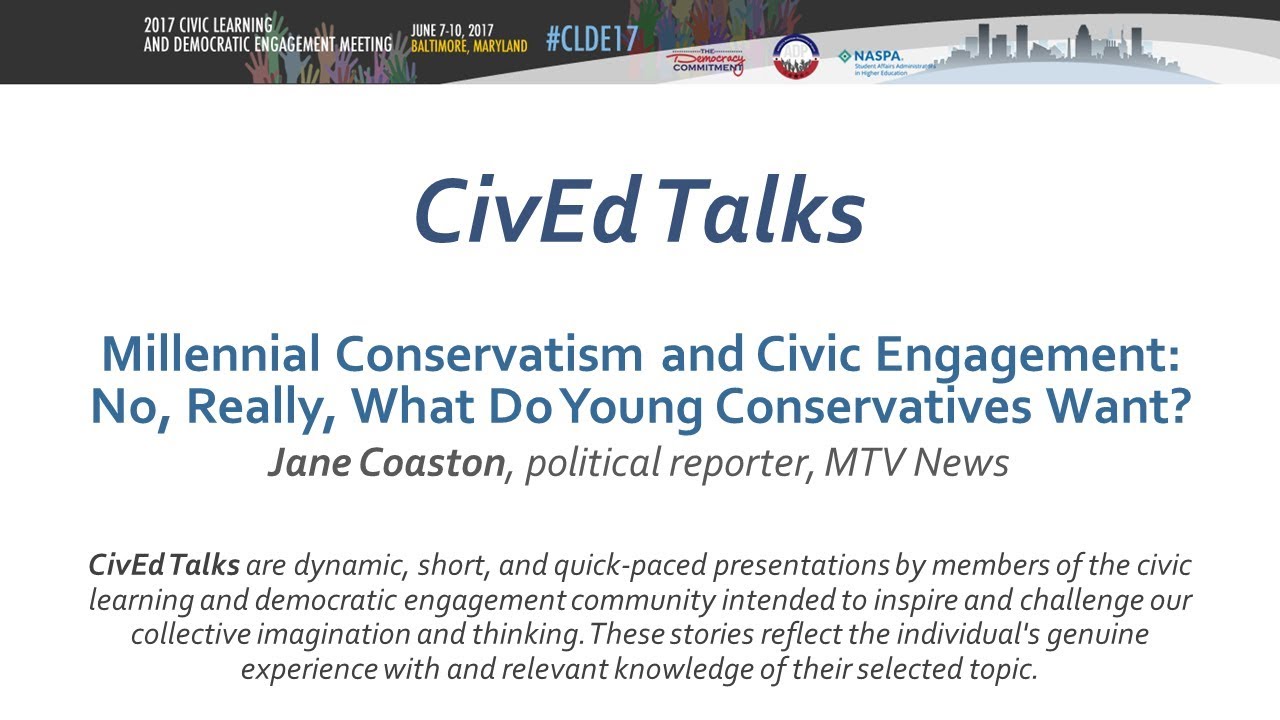 CivEd Talks 2017: Jane Coaston
