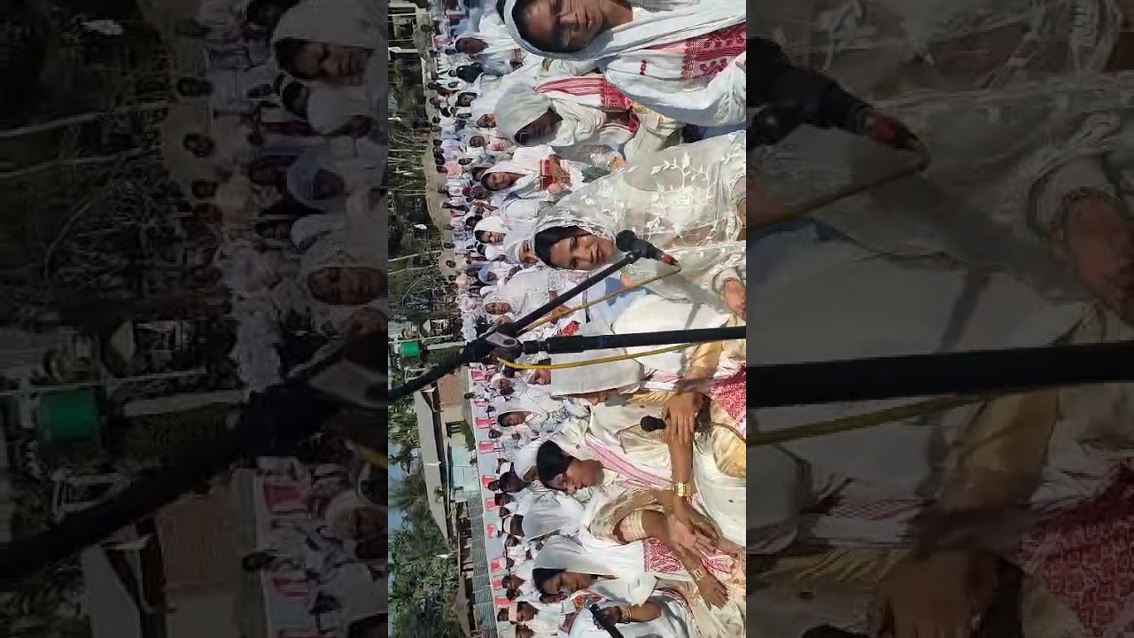 (( তীৰ্থ নগৰী হাজোত জিকিৰ গাওঁ আহক অনুষ্ঠান)) অসম গৰিয়া পৰিষদৰ উদ্যোগত মোৰ মনত ভেদ ভাব নাই অ আল্লাহ