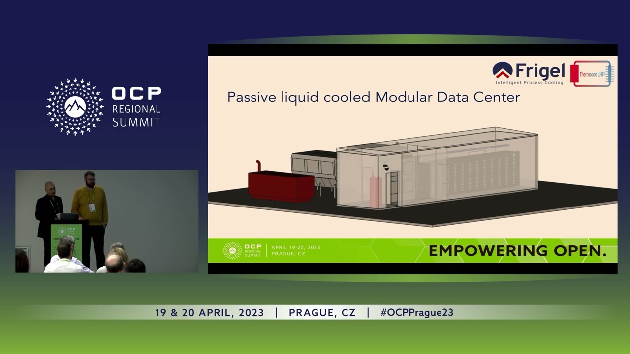 Loop Heat Pipe for Modular Data Centers