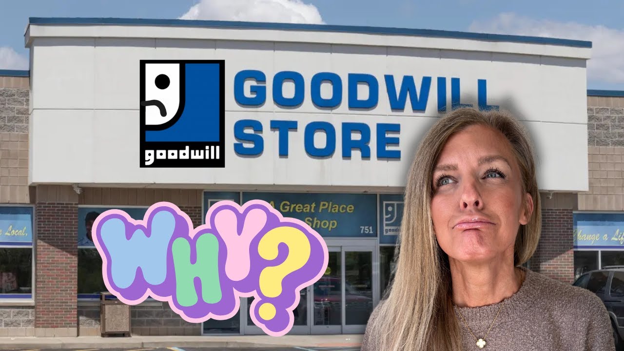 ILLEGAL! How & Why Does Goodwill Get Away With This? Thrift With Us To Resell Online