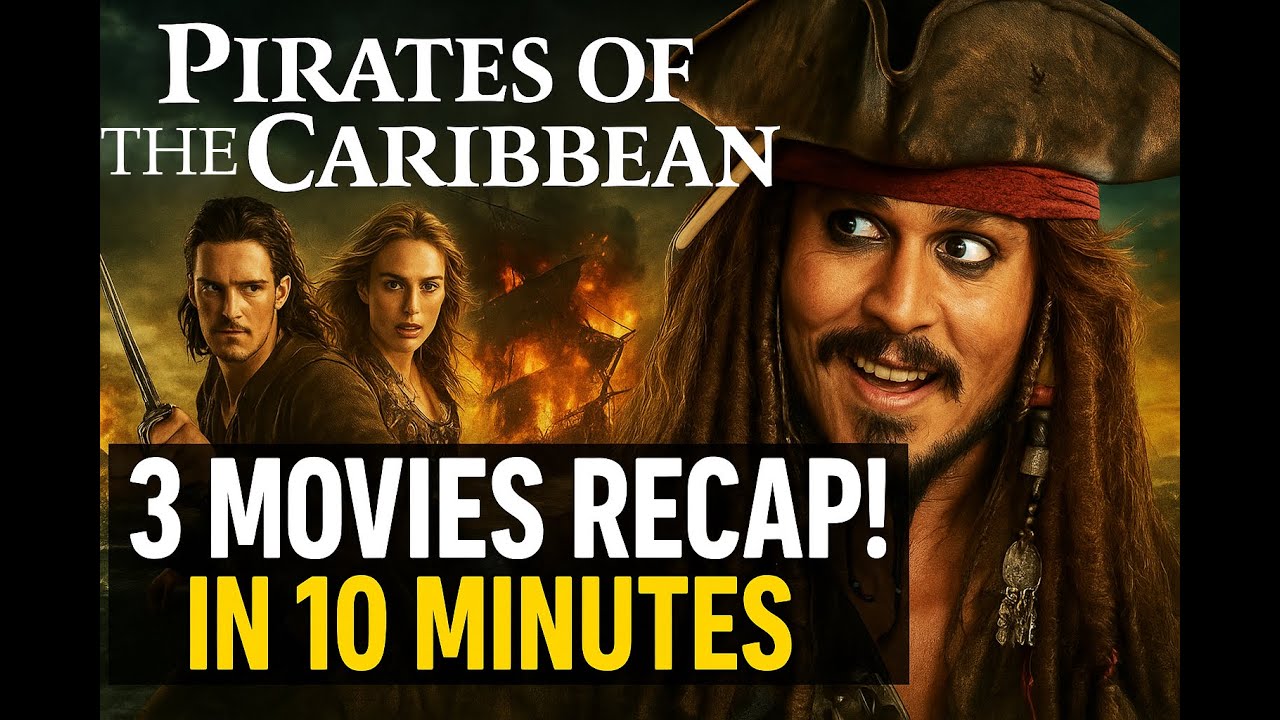 Pirates of the Caribbean Trilogy Recap in 10 Minutes | Movie Recap #movie