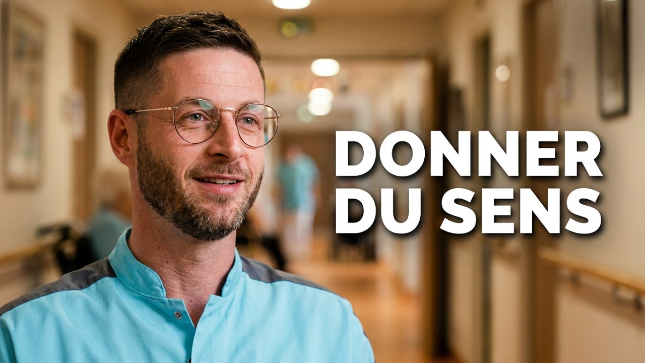 « Donner du sens, chaque jour » // épisode 3 : Jérôme, infirmier Diplômé d'État (IDE) en EHPAD