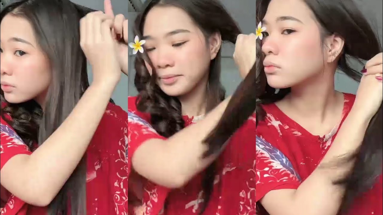 ADA YANG NONGOL😍❗LIVE AKU AJARIN NYATOK RAMBUT CURLY