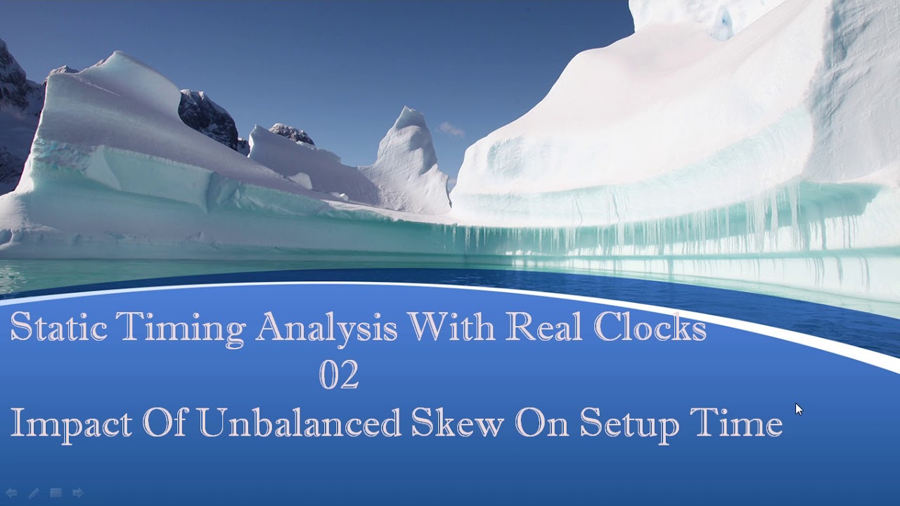L 10 Static Timing Analysis With Real Clocks