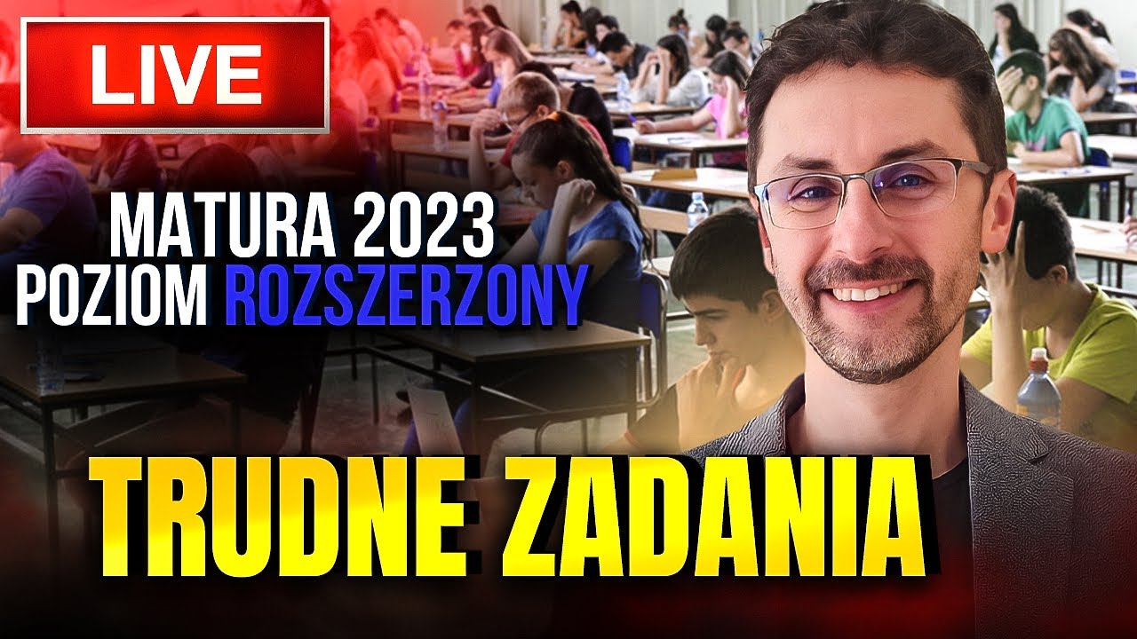 🏆 TRUDNE ZADANIA z matematyki (poziom rozszerzony)