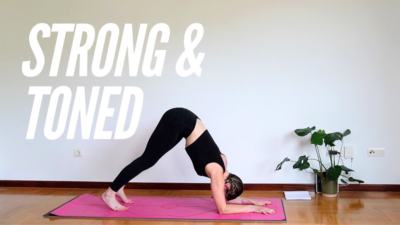 Strengthen & Tone Your Whole Body | 40 Minute Yoga Flow with Headstand