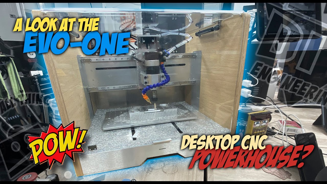 A Real CNC Powerhouse on your desktop! Look At The Makerdreams: Evo-One!