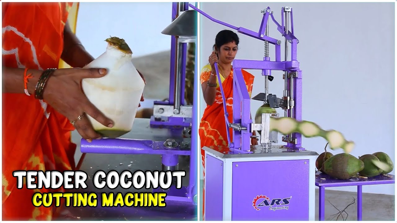 Tender Coconut Cutting Machine