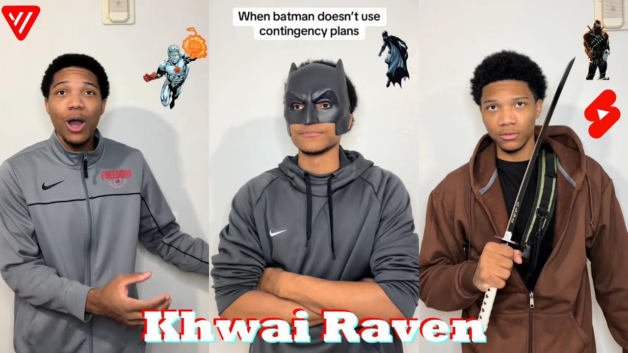 *1 HOUR* Khwai Raven Shorts 2025 | Funny Khwai Raven Superhero Compilation 2025