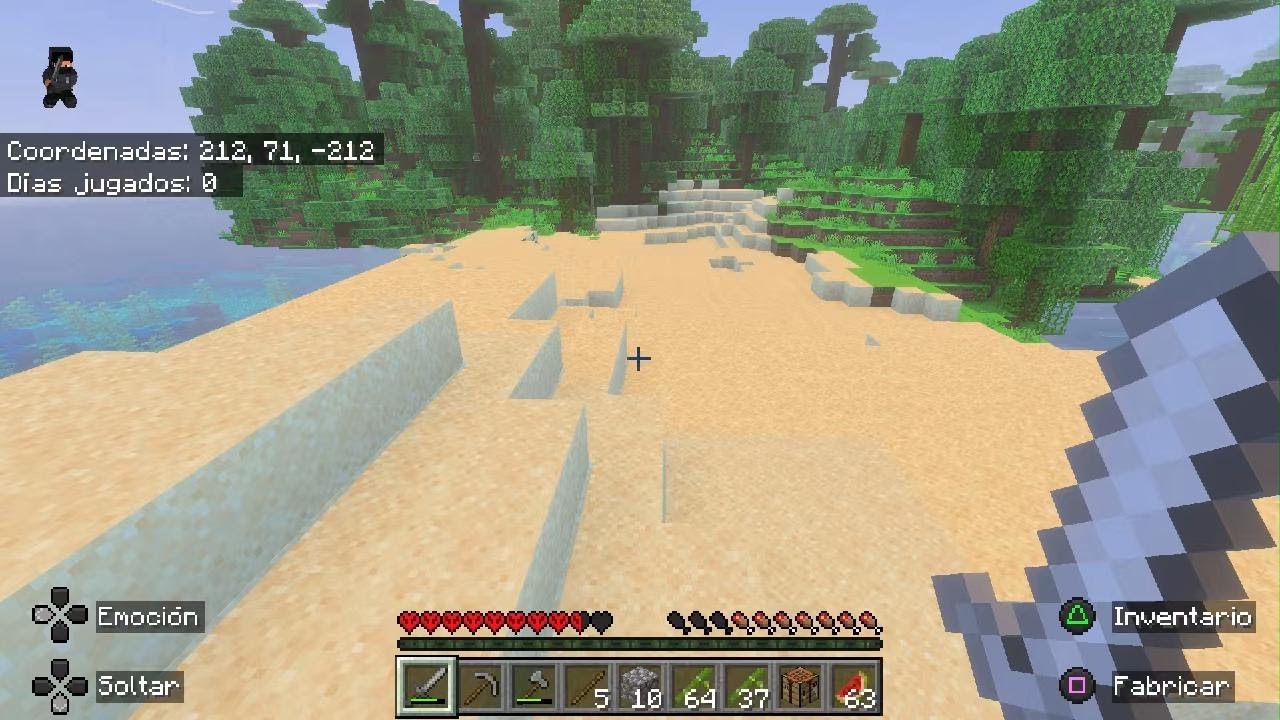 Minecraft harcore solo dia 1