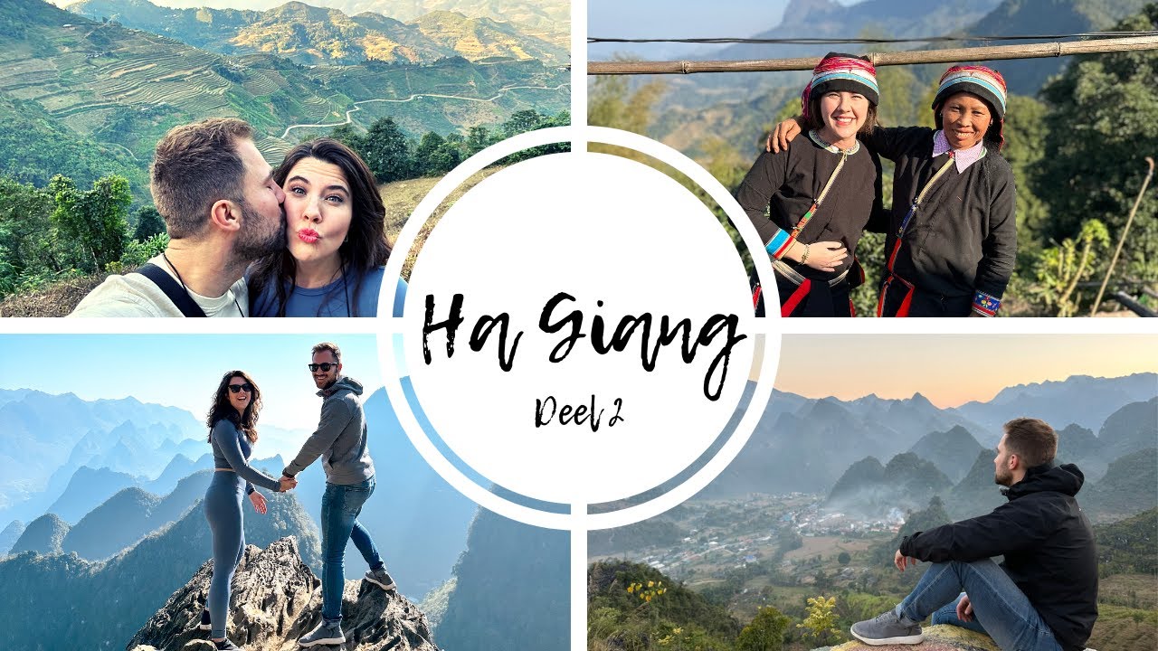 VIETNAM | BERGSTAMMEN bezoeken tijdens onze HA GIANG LOOP! -  #wereldreis - REISVLOG 3