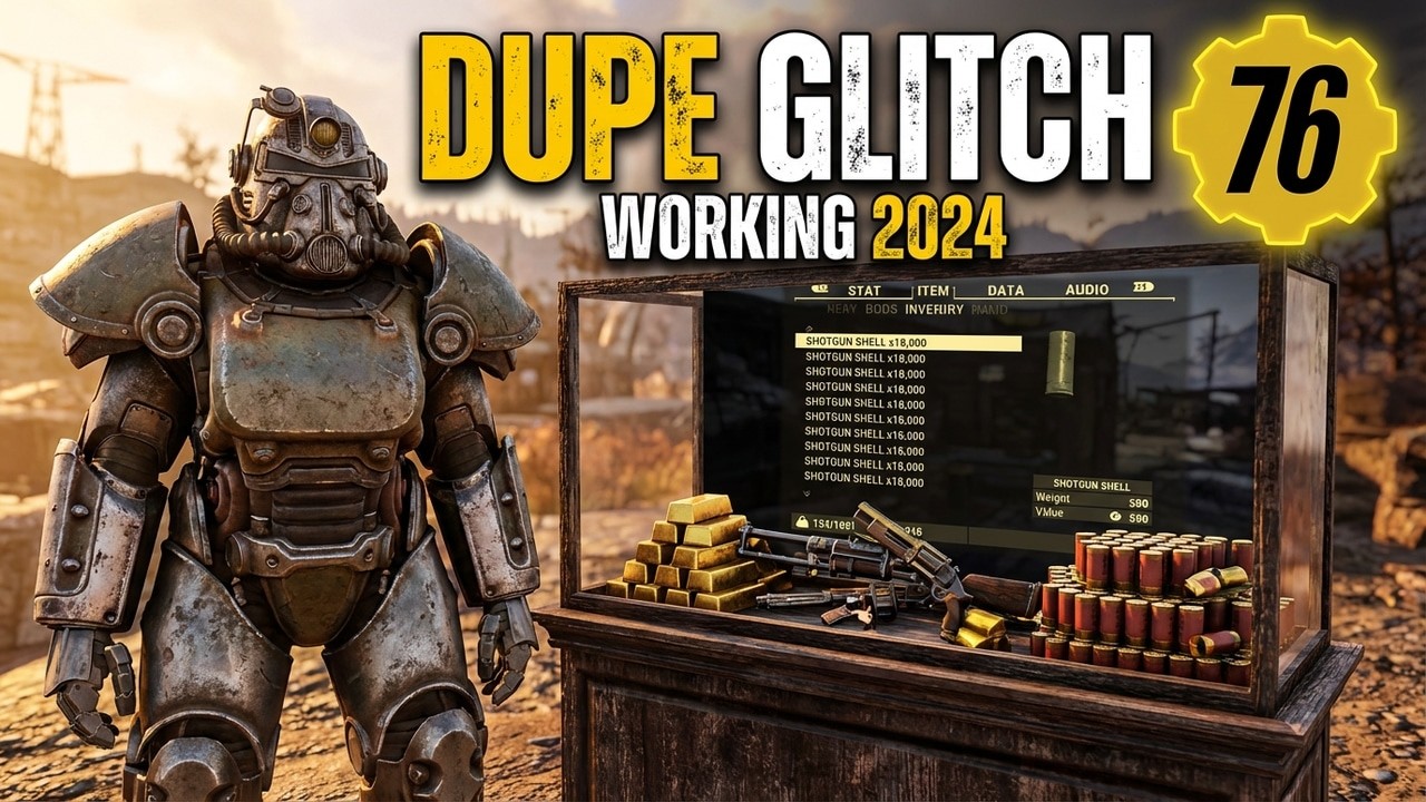 FALLOUT 76 DUPE GLITCH to try after every update