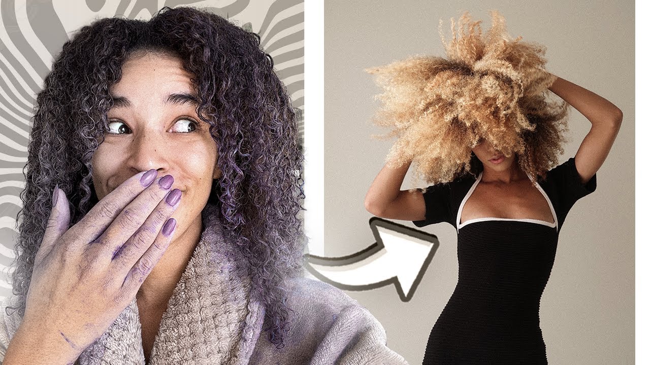 MATIZEI MEU CABELO CRESPO EM CASA