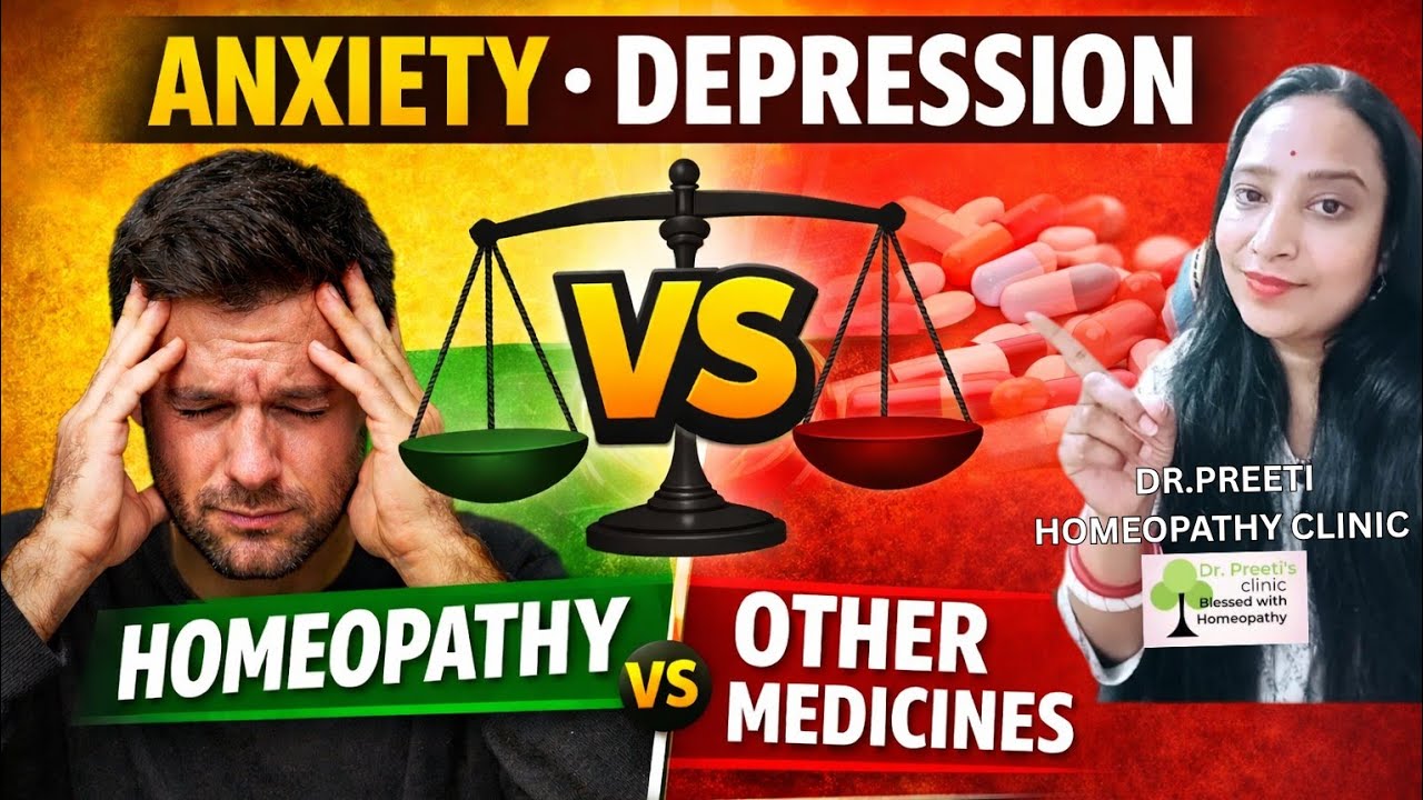 Anxiety Depression Mental Health | Homeopathy vs Other Pathy | Which is Safer? कौनसा इलाज best है