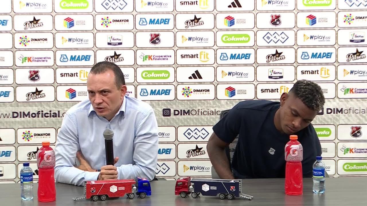 Rueda de prensa de Medell&iacute;n tras su partido con Nacional