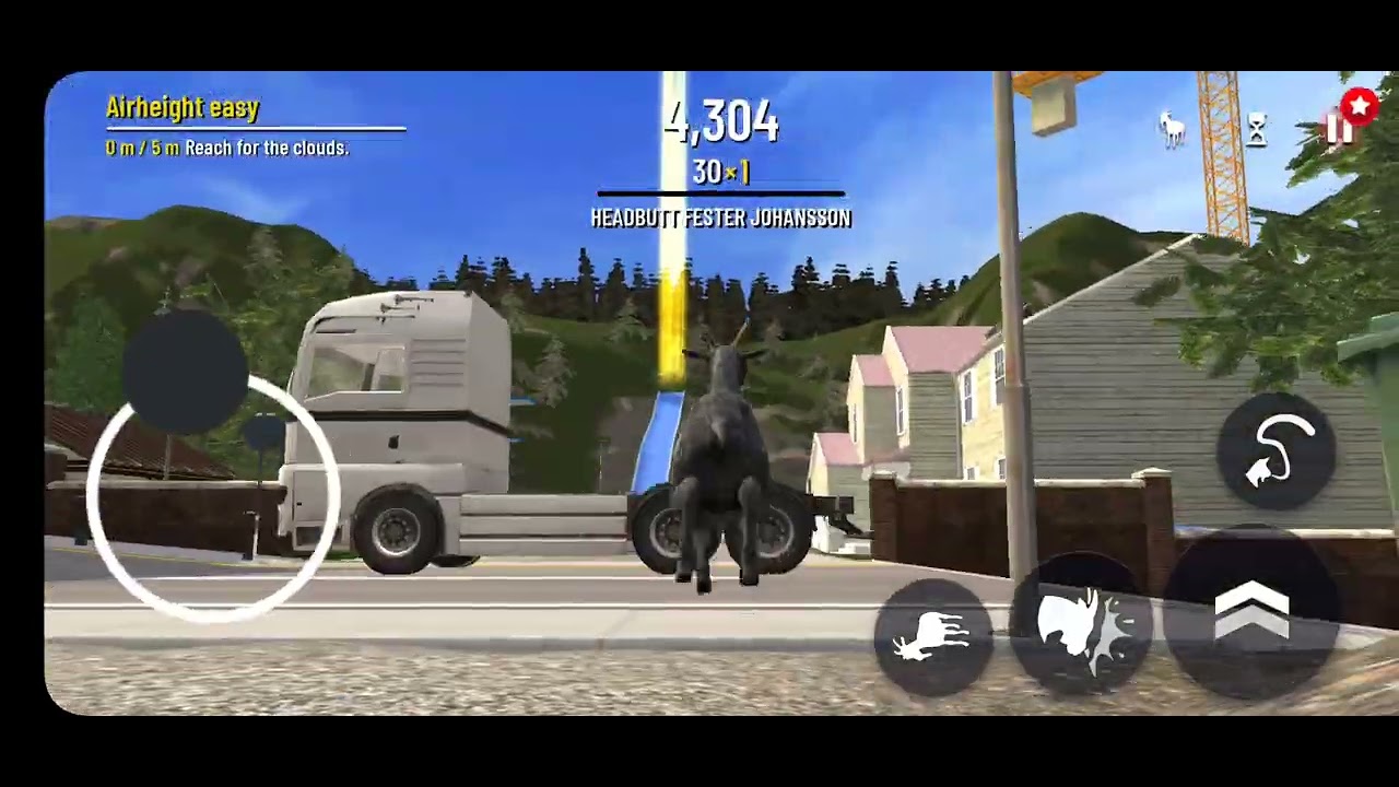 Me playing goat simulator 